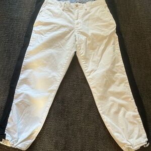 Polo by Ralph Lauren White and Black Chino Pants